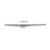 12in/30.48cm Front  Wiper Blades Stainless Steel Polished Silver  for Car Windscreen Wiper Blades Car Parts