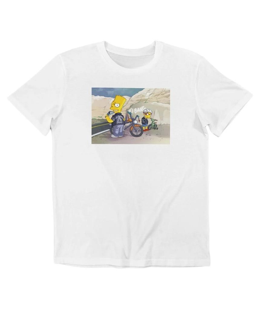 Cross - Moto Graphic Printing Summer Luxury Brand Cotton Men's and Women's T-Shirts Short Sleeves Street Fashion Clothing