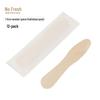 Biodegradable Disposable Wooden Ice Cream Spoons - Individually Packaged for Ice Cream or Popsicles.