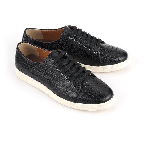 Roshoeman 6004 New Sneakers Black Anaconda