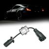 7 Pin to 13 Pin Converter Adapter for Stable Trailer Lighting System Enhanced Driving Safety Secure Brake Light Function