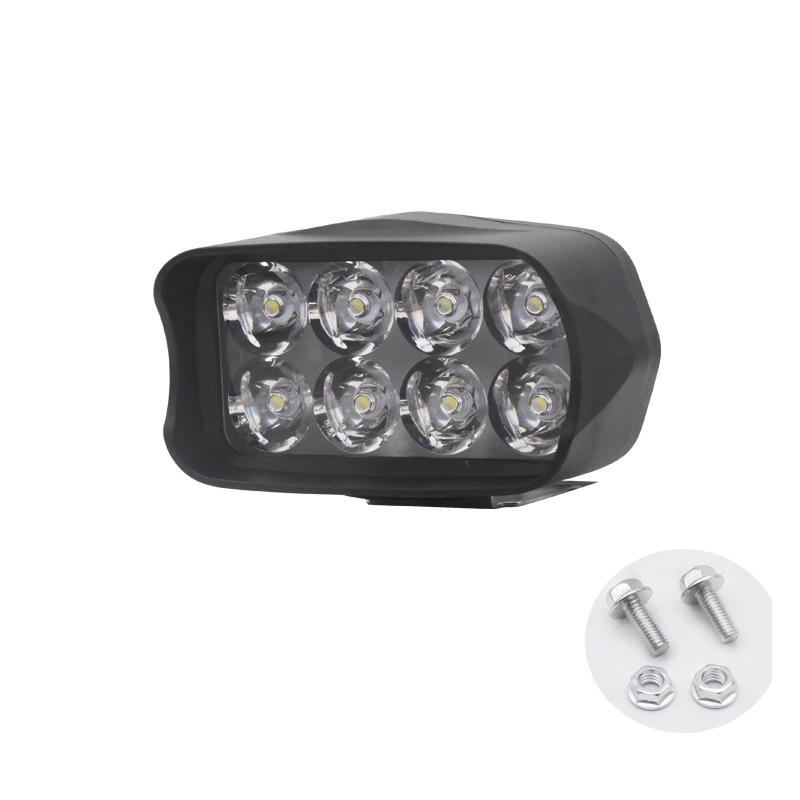 

Мотоциклетная фара высокой яркости водонепроницаемая 8/12/16 светодиодов вспомогательные прожекторы скутеры внешние модифицированные лампы лампа