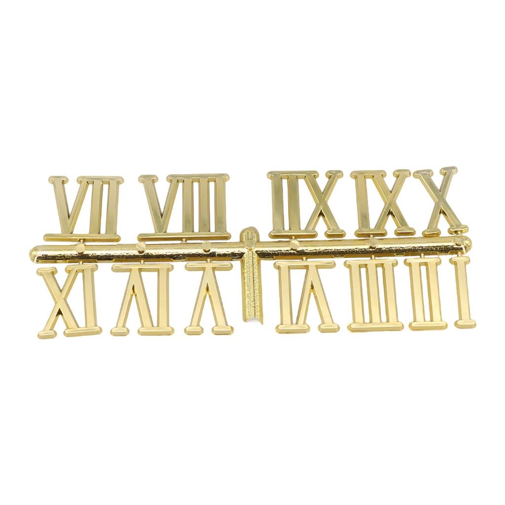 Wall Clock Clock Numerals Parts Accessories DIY Silver Black Clock Numbers Gold Replacement Parts Wall Clocks Quartz Needle