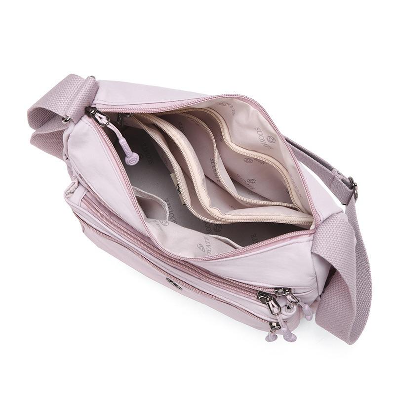 Fashion Travel Nylon Large-capacity Shoulder Bag New Travel Lightweight Mother Bag Ultra-light Women's Messenger Bag