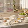 Ru Han Ceramic Embossed Dot Dinnerware Set