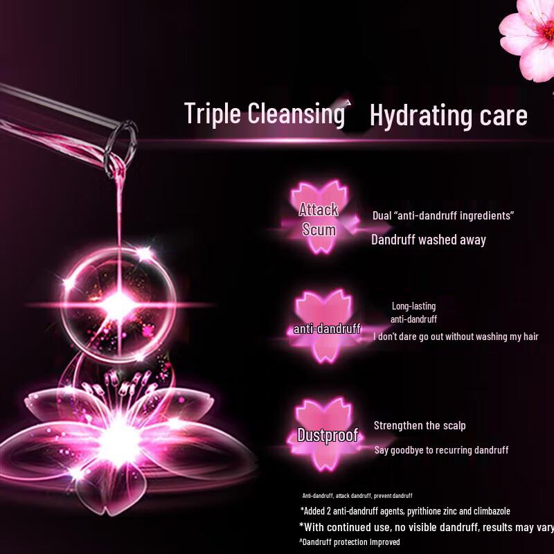 CLEAR Anti-Dandruff Sakura Refreshing Scalp Care Shampoo