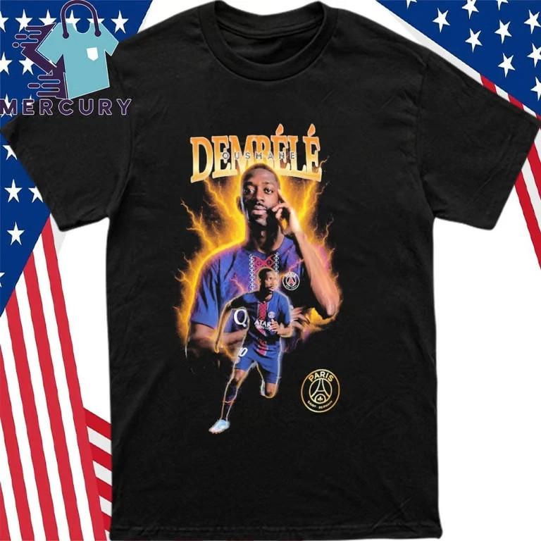 

Dembele PSG 2025 Ballon D’or T-Shirt XL