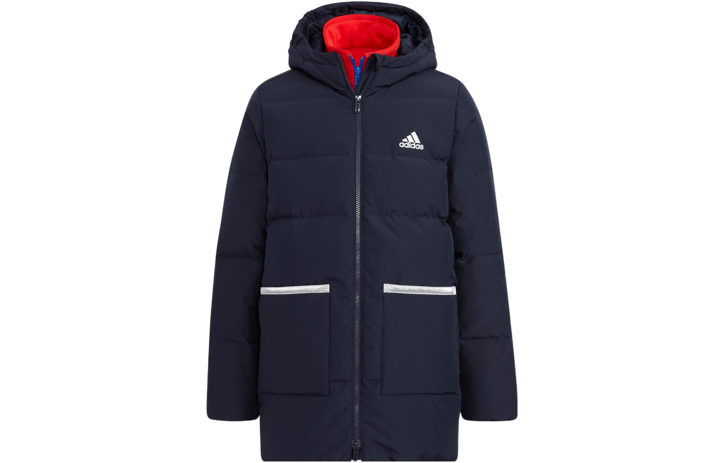 Adidas Kids Down Jackets Stand Collar Moderate HM9664 128