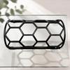 Non- Supplies Honeycomb Climbing Shelf with Suction Cups Snake Tunnel Hide Platform Terrarium Wall Decor for Ball Python Lizard