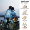 1pc Tom and Jerry Flannel Blanket Soft Warm Throw for Home, Office, Travel, All-Season Cozy Bedding Gift L1436