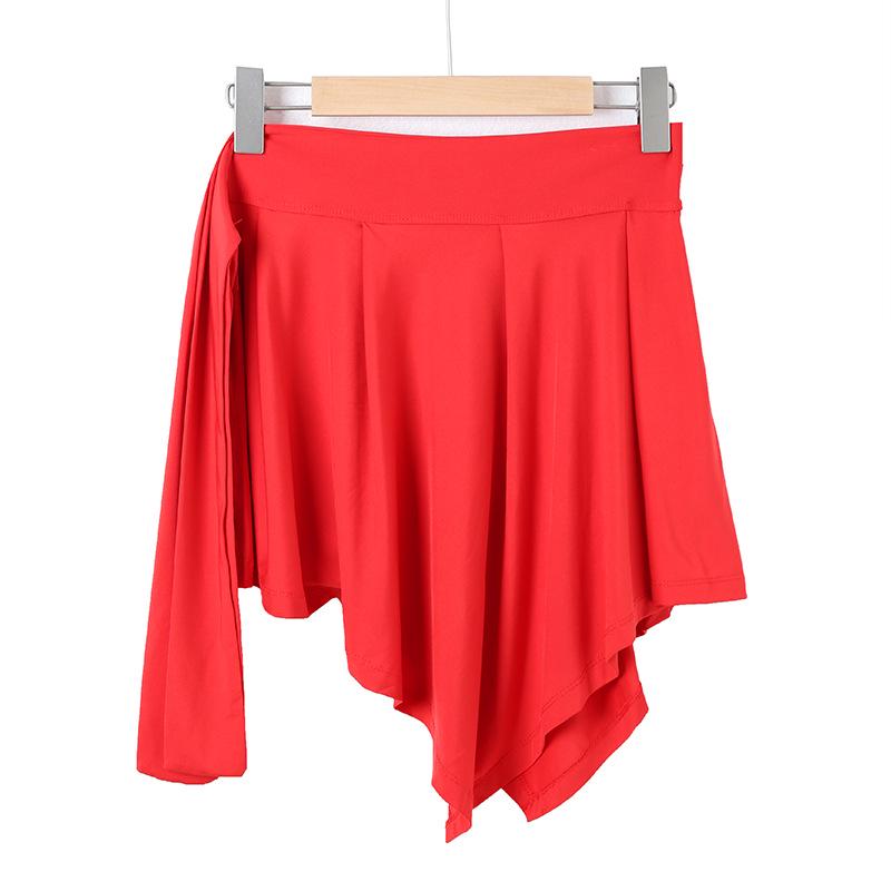 Tie-Up Wrap Dress: Anti-Exposure One-Piece for Yoga, Fitness, Dance, and Outerwear