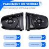 1Set New Car Steering Wheel Cruise Control Switch Button For Volvo S60 S90 V90 XC90 XC60 MK2 31443498 31443499