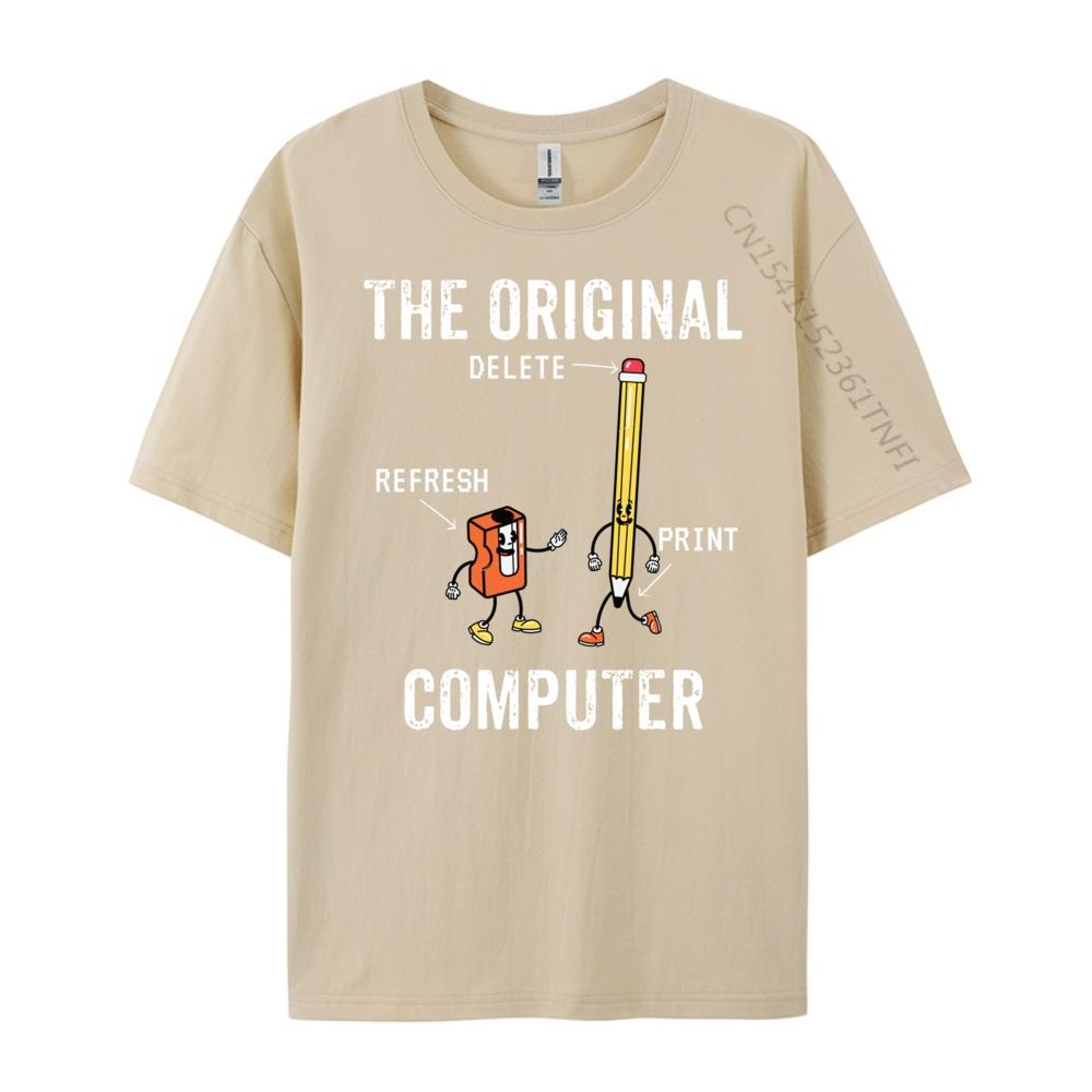 The Original Computer Sarcastic Novelty Clothing Camiseta Masculina Easter Day