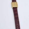 Used Vintage SEIKO Seiko men's watch square tank gold 80s
