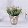 Artificial Plant Decorative Flowers Fake Flowers Mini Potted Bonsai Green Plant