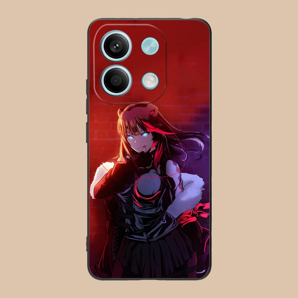 Arknights Zima Matte TPU Mobile Phone Case for POCO F8 F7 F6 F5 F4 F3 F2 Pro GT C75 C71 C65 C61 C40 Pro Ultra Colorful Cover