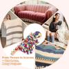 12 Pegs Chunky Knitting Blanket Loom Adjustable Modular Design Weaving Loom Frame Easy Assembly Detachable