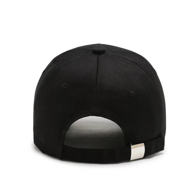 Korean Style Women's Duckbill Cap with "MY" Embroidery - Spring/Autumn Fashion, Casual Baseball Hat for Outdoor Sunshade.