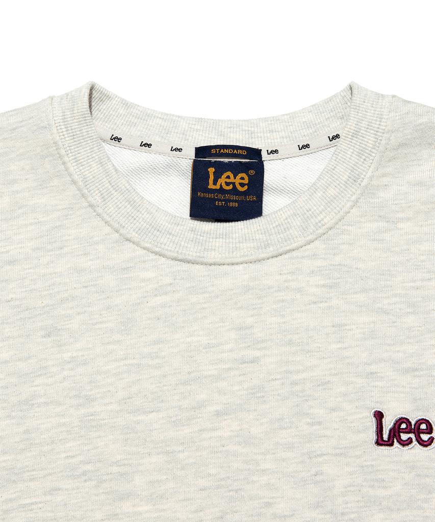 LEE Small Twitch Logo Sweatshirt Oatmeal