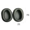 2 Pieces Earpads Replacement Protecin Leather Ear Pads Cushion Sponge Earmuffs for MDR-100A MDR-100AAP MDR-H600A