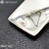 Sterling Silver 925 Money Clip for Men and featuring a lily Women, (fleur-de-lis) design.