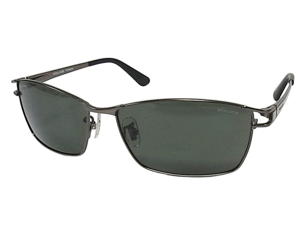 

Солнцезащитные очки Police SPLQ02J 627P 59 POLICE JET Jet Поляризованные линзы Титан Мужские Женские зелёный