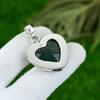 Gift For Her 925 Sterling Silver Natural Green Aventurine Gemstone Pendant