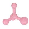 Arch Handheld Massager Tool Triangle Reduce Soreness Mini Handheld 4 Point Massager Pink