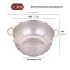 Cucina Acciaio Inossidabile Foro Rete Densa Setaccio Colino Scolapasta Cestelli
