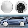 Heavy Duty Tire Guards with Wind Resistant Hooks Tire Covers with Stable Wind Hooks for Outdoor Parking Protections
