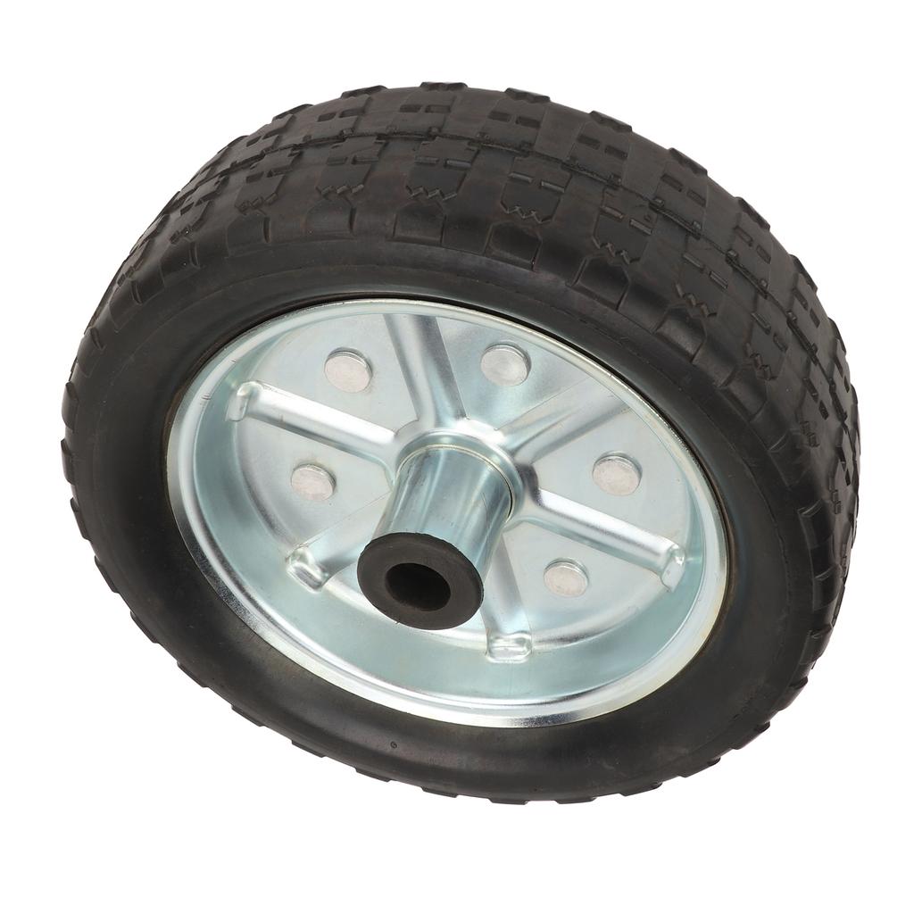 10 Inch Trailer Jack Universal Wheel 2000 Lbs Rotating Support Rugged Durable Replacement Wheel for Lawnmowers Utility