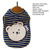 Dog Shirt with D-Ring Summer Cute Pet Clothes for Small Medium Dogs Cats Breathable Sleeveless Puppy Cooling Vest