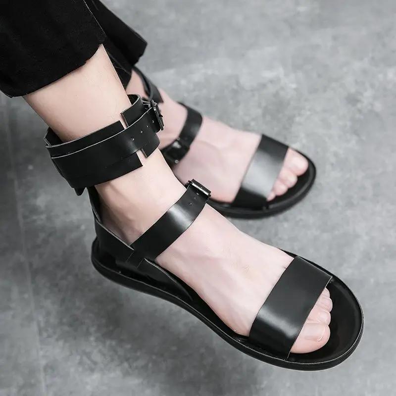 Fashion Beach Man Sandals Outdoor Number 41 on Offer Summer Sale Original Breathable Comfortable Trend 2025 Adult Pvc 39 Shoes for Men