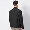 Shanshan Men's Fleece-Lined Business Stand Collar Jacket