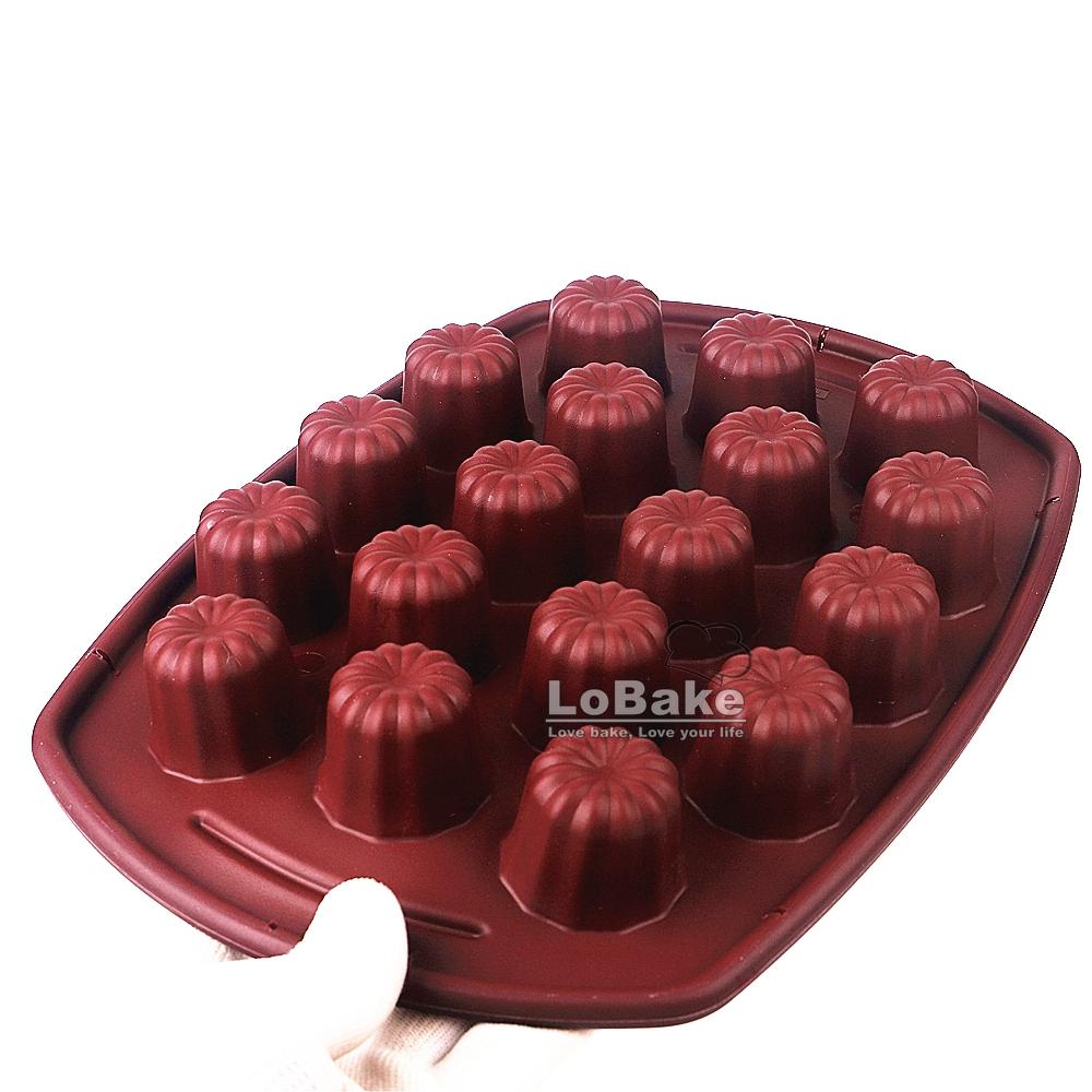 3 provedení 8 a 18 dutin vroubkovaný květ canelé silikonová forma na dort čokoláda fondán pudink želé sýrové formičky DIY pekařské nářadí