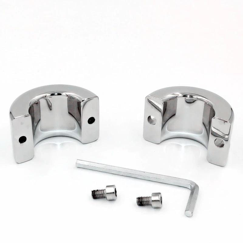 Metal Stainless Steel Scrotum Binding Pendant Ring Penis Weight Bearing Horseshoe Ring Penis Delay Adult Sex Sex Product