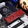 Thin M.2 2280 SSD Heatsink Featuring Multiple Heat Paths Enhances Cooling On PCIe4.0 Drive