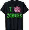 Zombie Love - Distressed Grunge T-Shirt for Fans of the Undead