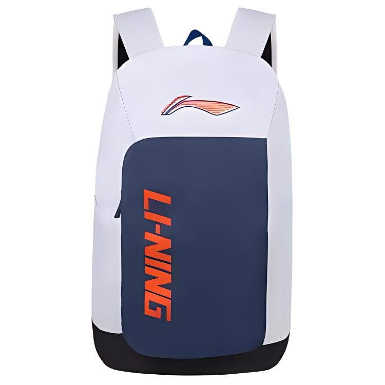 

Li Ning Kids Lightweight Trendy Sports Backpack Kids Backpacks White Blue YBSU029-4 White Blue