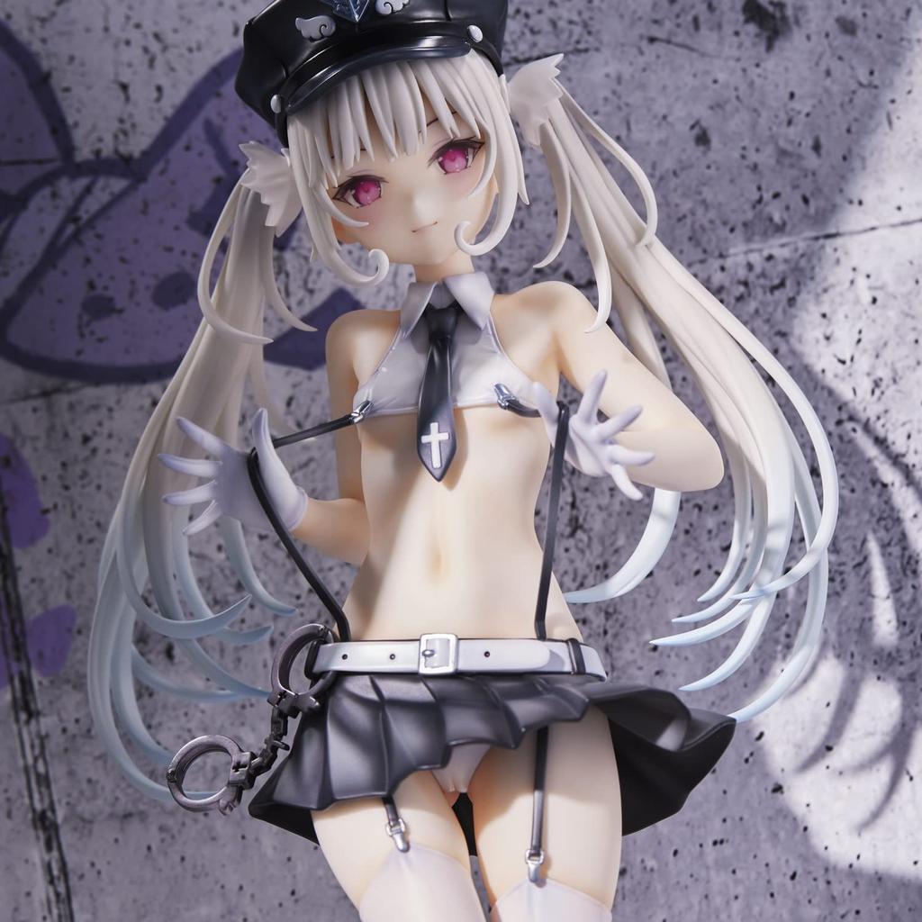 Rurudo Illustration PVC ABS Painted Finished Figure White "Angel Police" Non-scale &