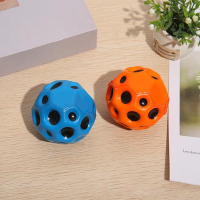 Bouncy Ball Bright Colors Anti-fall Portable High Elasticity Ball Early Educational