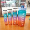 Space Cup 4piece Set With Gradient Plastic Material And Portable Design For Sports