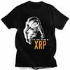 Cool Amazing Ripple XRP Moon Tshirt Men Clothing Oneck Streetwear Bitcoin Crypto T Shirt Fashion Oversized Cotton Tshirt
