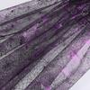 Purple Spider Web Organza Fabric for Halloween Decorations & Costumes