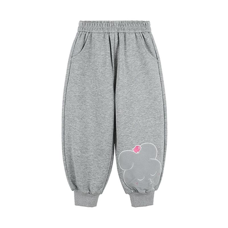 Girls' Cotton Blend Casual Jogger Pants