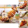 Adorable Realistic Food Plush Pillow Chicken Leg Fish Wing For Cozy Comfort