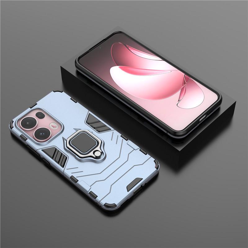 

For Reno 13 Pro 5G Case For OPPO Reno 13 12 11 Pro Cover Armor Finger Ring Hard Shockproof Protective Bumper For Reno 11 12 13 Reno 13 Pro 5G