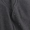 HERMES Zip up cardigan black cashmere/cotton Women Used