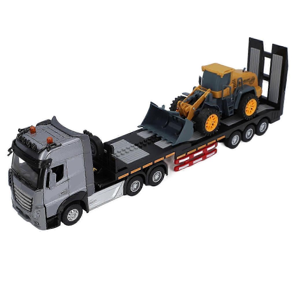 2025 Children Transport Car Toy Single Layer Truck Can Open The Door Music Transport Toy Vehicle for Boy