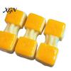 Kids Stress Relief Toy 10Pcs Rice Cake Squeezing Soft Squeeze Realistic Cheese Elastic TPR Baked Design for Desk Relax & Gift